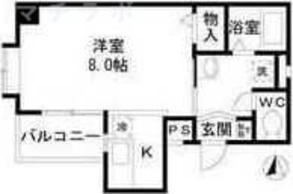 桜山駅 徒歩5分 5階の物件間取画像